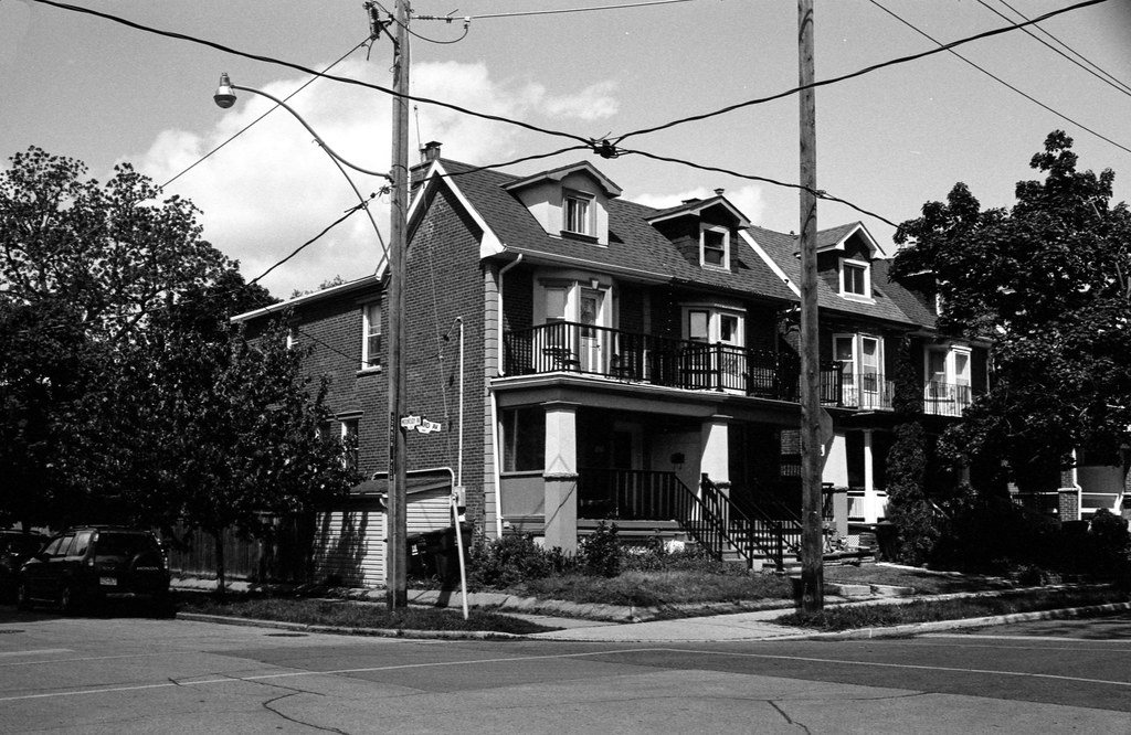 East End Row Houses South of Danforth