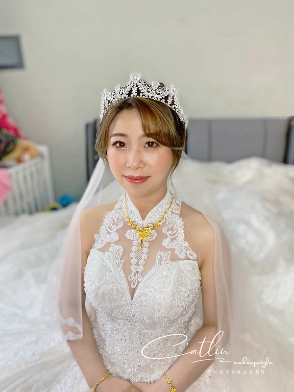【新秘Catlin】bride 怡慧 結婚造型 / 韓系甜美