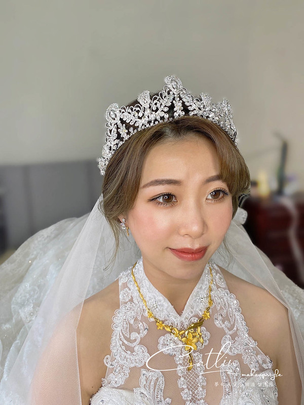 【新秘Catlin】bride 怡慧 結婚造型 / 韓系甜美