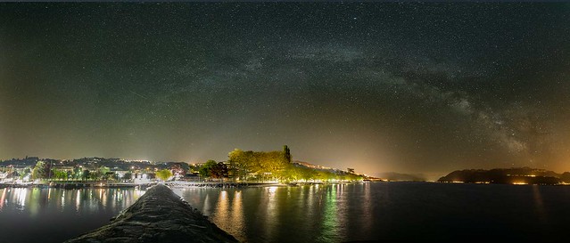 Milky Way bow over Lutry 🇨🇭