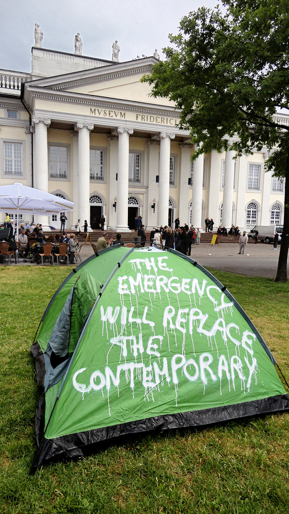 The-emergency-will-replace-the-contemporary--thierry-geoffroy--colonel--documenta-13-kassel tent 2012  # corrected snoeck