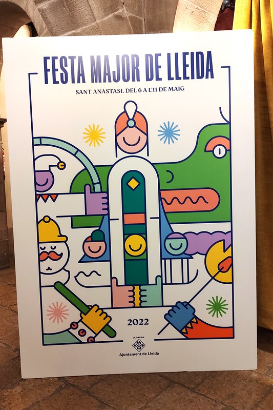 Poster - Festa Major de Lleida - Lleida, Catalonia, Spain