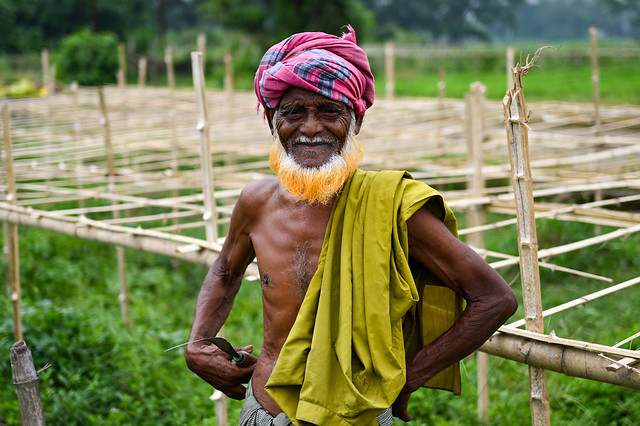 The Portrait of a Farmer  ।  কৃষকের মুখ  ।