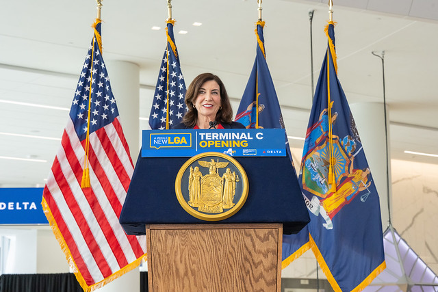 Governor Hochul, The Port Authority of New York & New Jersey and Delta Air Lines Announce Opening of Delta's New Terminal C at LaGuardia Airport, Bringing A Whole New LGA Near Completion