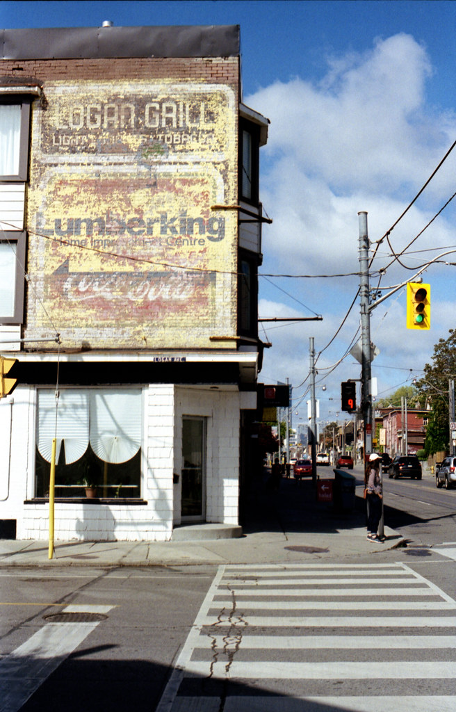 Logan Grill and Lumber King Sign