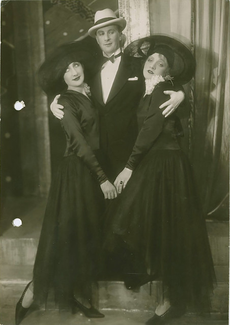 Zander & Labisch · Margo Lion mit Marlene Dietrich und Oskar Karlweis, 1928