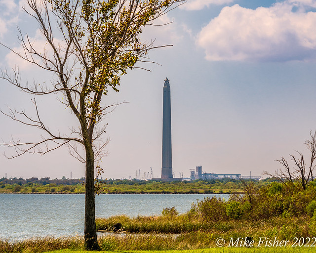 San Jacinto Monument from the Backside