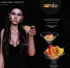 Habanero martini by ChicChica @ Anthem