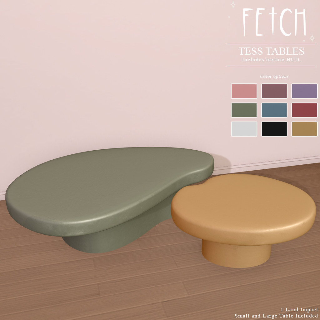[Fetch] Tess Tables @ Fifty Linden Friday