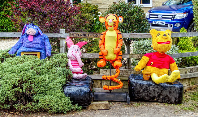 2022 05MAY27 - CHILLERTON SCARECROW FESTIVALTHE HOUSE AT POOH CORNER