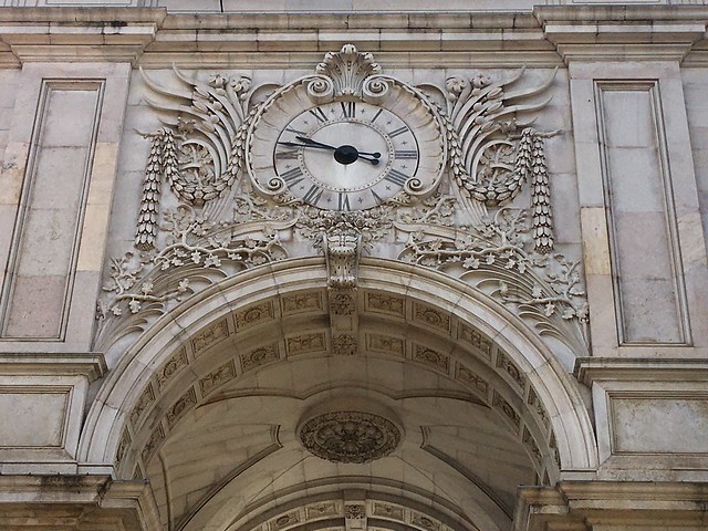 Horloge de l’Arco, Rua Augusta, Lisbonne