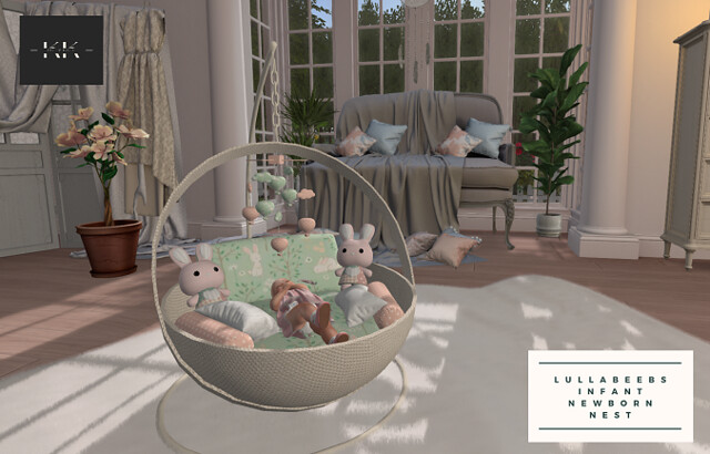 {KK} Lullabeebs Infant ~ Bunny nest