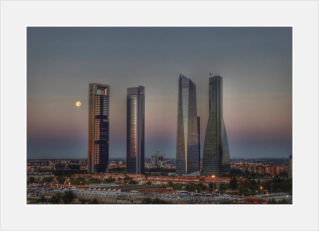 The Four Towers. Madrid, Spain