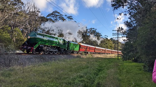 Steam train in the Southern Highlands