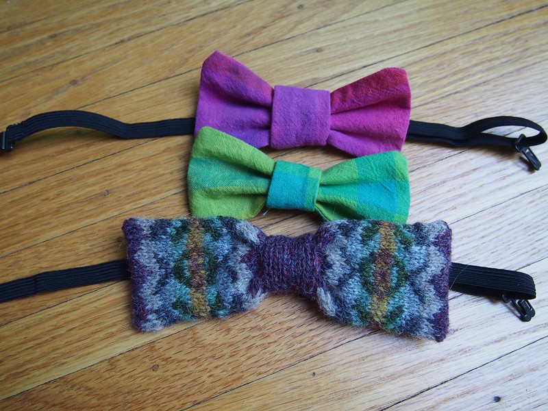 Bow-ties for Music Sunday.