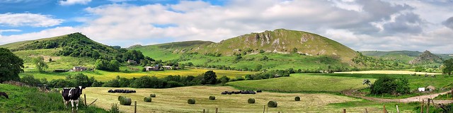 Chrome Hill and Parkhouse Hill..  (3 picture stitch)