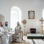 4 июня 2022, Литургия в Ольгином монастыре (Волговерховье)