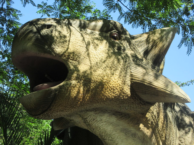 2022 Central Park Zoo - Talarurus Dinosaur NYC 7133