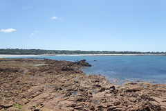 Vazon Bay from Fort Hommet