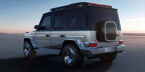 O Mercedes EQG é capaz de virar como um tanque. Como funciona?