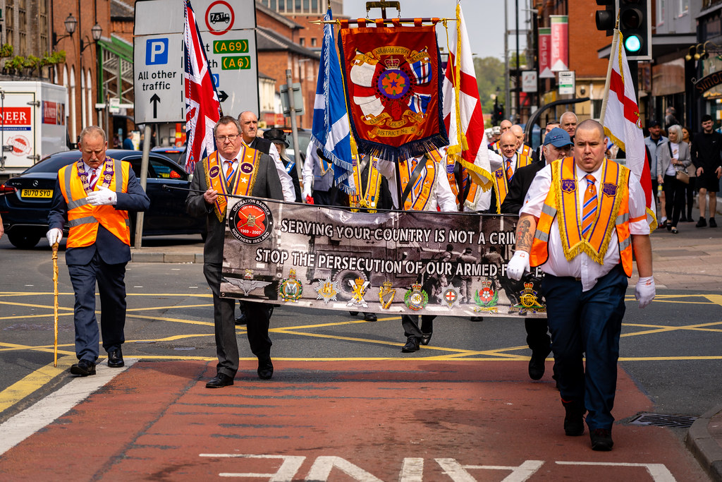 Orange Order Rally Orange Order Walk - Carlisle 2022 April | Flickr