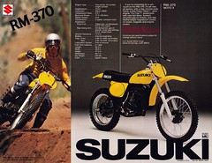 1976 Suzuki RM370 Brochure
