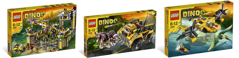 The Dinosaurs of LEGO Jurassic World