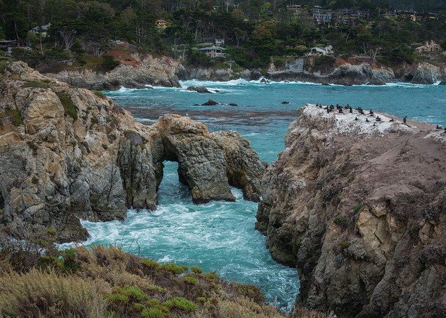 Carmel Highlands from Point Lobos Preserve.