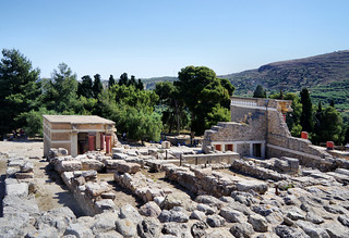 Knossos spot for road trip in Crete