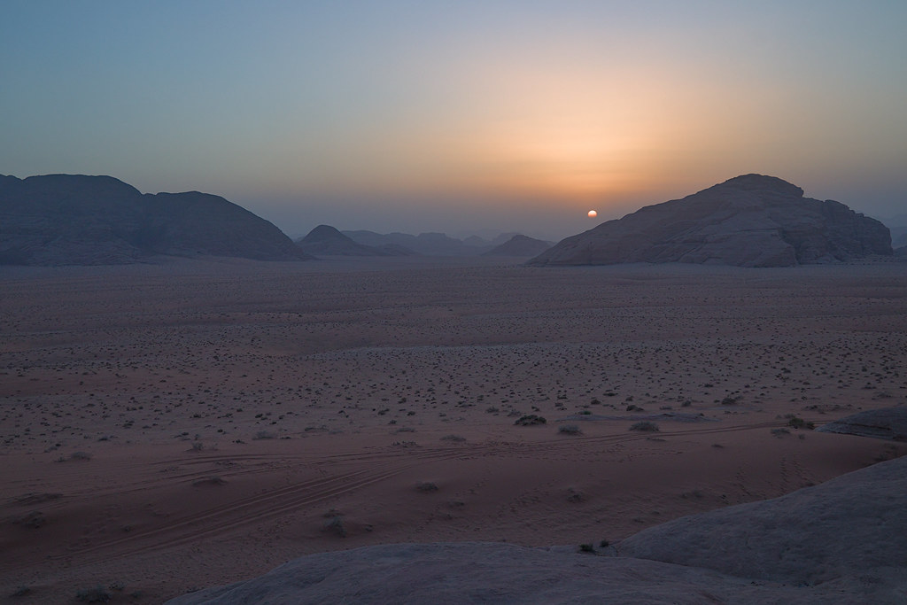 Wadi Rum sunset