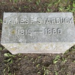 James F. Starbuck gravestone, Brookside Cemetery 01 Brookside Cemetery, Watertown, New York