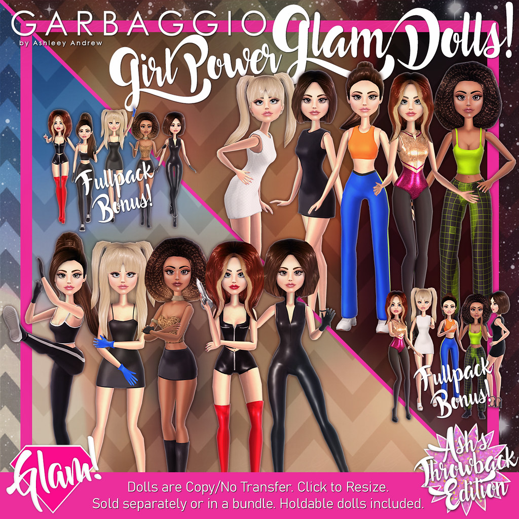 Girl Power Glam Dolls