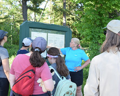 Rep. Haines hosted her annual Trails Day walk at the Harris Property in East Haddam.