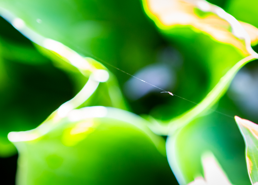 vihreä kasvi hämähäkki