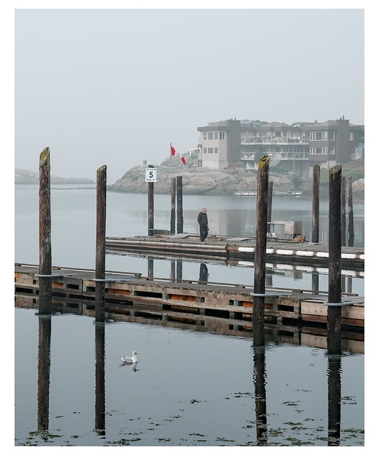 fishing club dock (wildfire smoke effect)