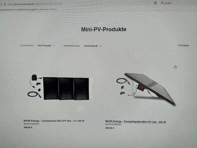 Micro solar module presentation at work