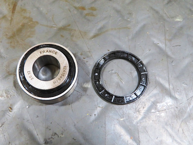 Dust Seal Removed From Sealed Bearing