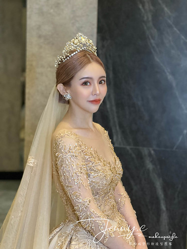 【新秘蓁妮】bride 熙嫄 結婚造型 / 浪漫甜美公主
