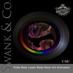 Swank & Co. Pride Male Lower Body Neon Art Animated