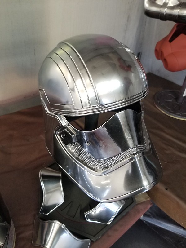 Phasma Helmet Chroming Progress