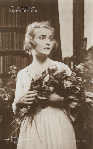 Mary Johnson in Mästerkatten i stövlar (1918)