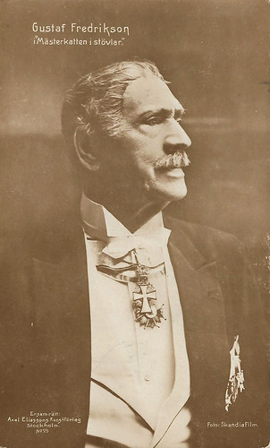 Gustaf Fredrikson in Mästerkatten i stövlar (1918)