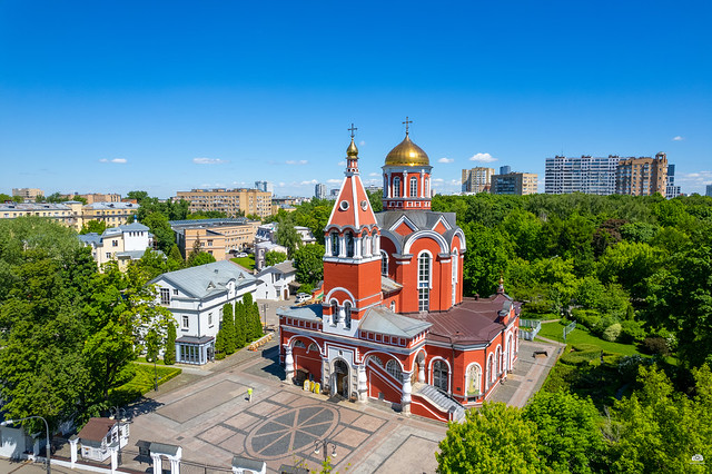 🇷🇺Church of the Annunciation of the Blessed Virgin in Petrovsky Park🇷🇺