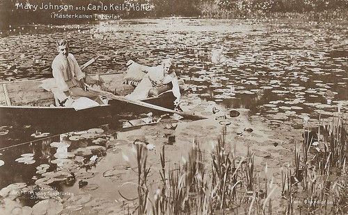 Mary Johnson in Mästerkatten i stövlar (1918)