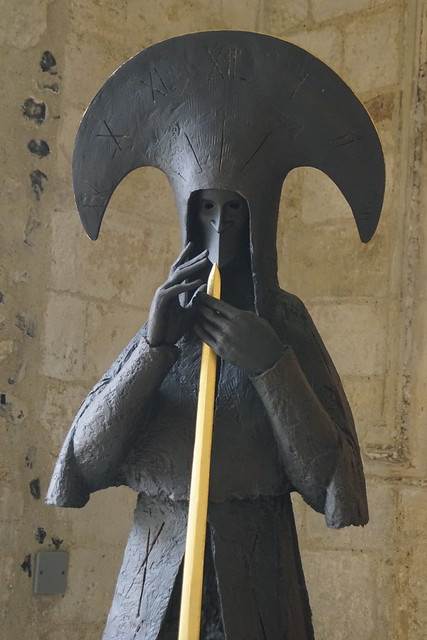The Clock Maker of San Marco, Philip Jackson (Artist), Festival of Flowers, Cathedral Church of the Holy Trinity or Chichester Cathedral, West Street, Chichester, West Sussex, PO19 1PX