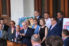 Rep. Cheeseman joined House and Senate Republicans to call for tax relief.