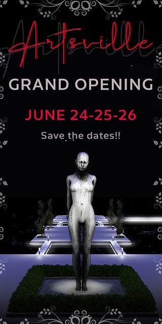 Artsville Grand Opening - June 24, 25, 26! Save the Dates!