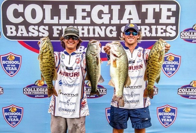 Auburn bass fishing team finishes second in nation after stellar season