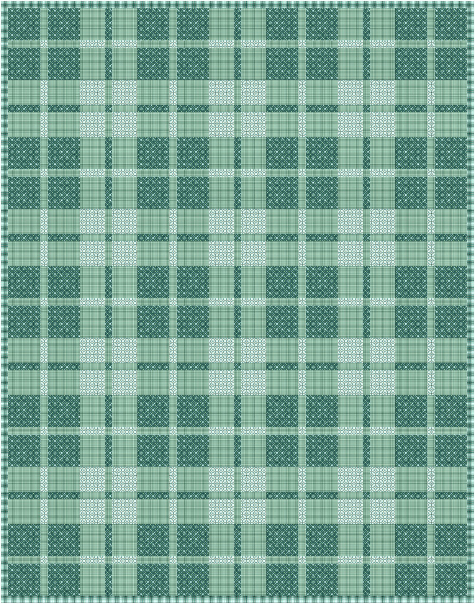 The Plaid-ish Quilt - Kitchen Table Quilting