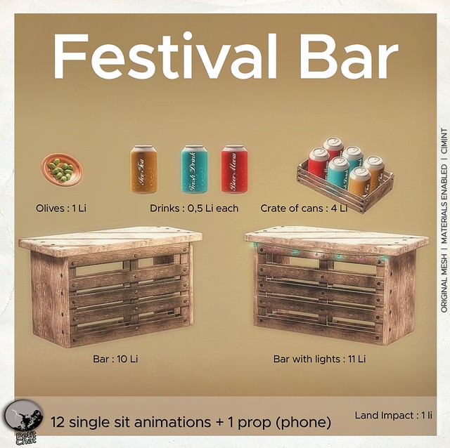 New release : Festival Bar